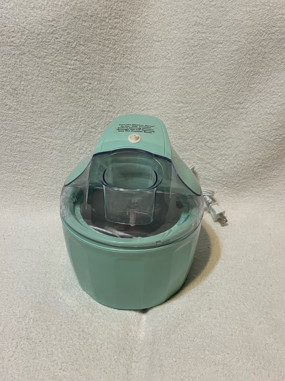 Compact Mint Ice Cream Maker - Home Kitchen